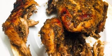Arabic Roast Whole Chicken Recipe - Tasted Recipes