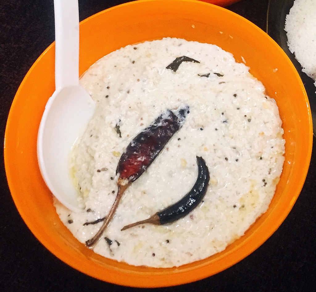 South Indian Coconut Chutney - Coconut Chutney Recipe - Tasted Recipes