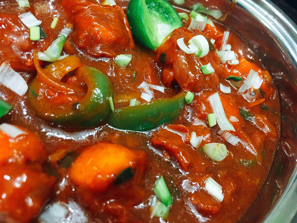 Succulent Indo-Chinese Chicken Chili is an easy-to-make Chicken recipe. 
