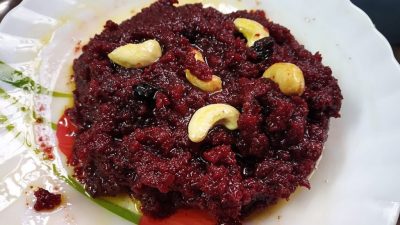 Beetroot halwa