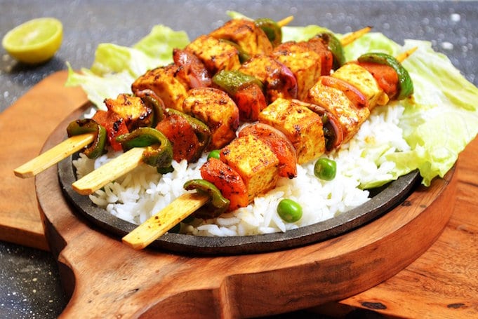 paneer sizzler