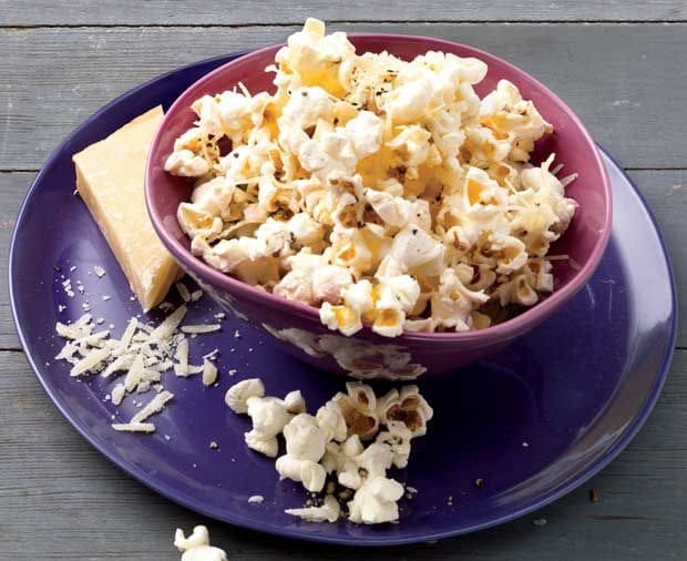 parmesan & black pepper popcorn