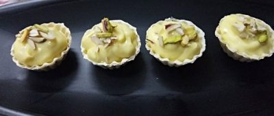 Mango Shrikhand Tart