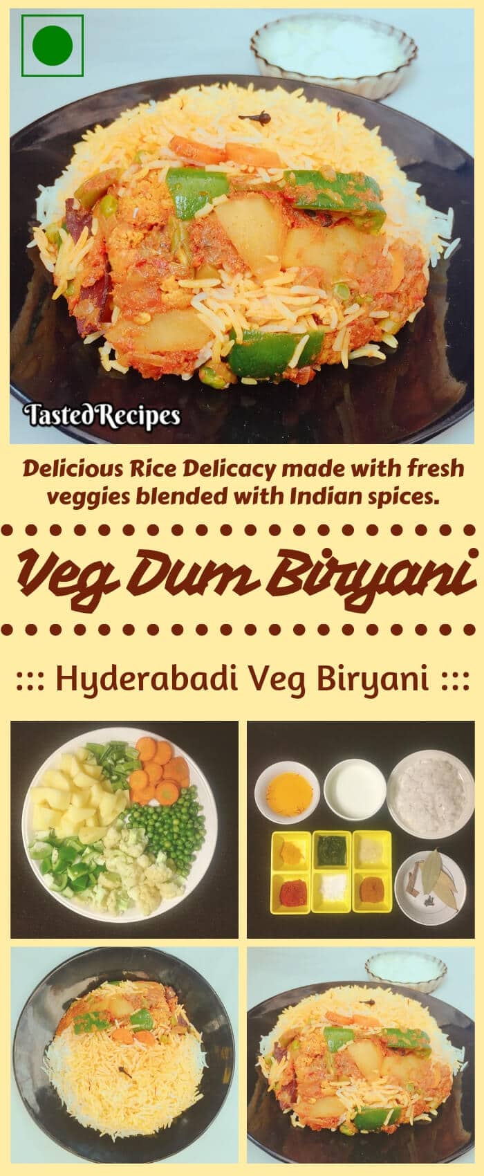 Veg Dum Biryani