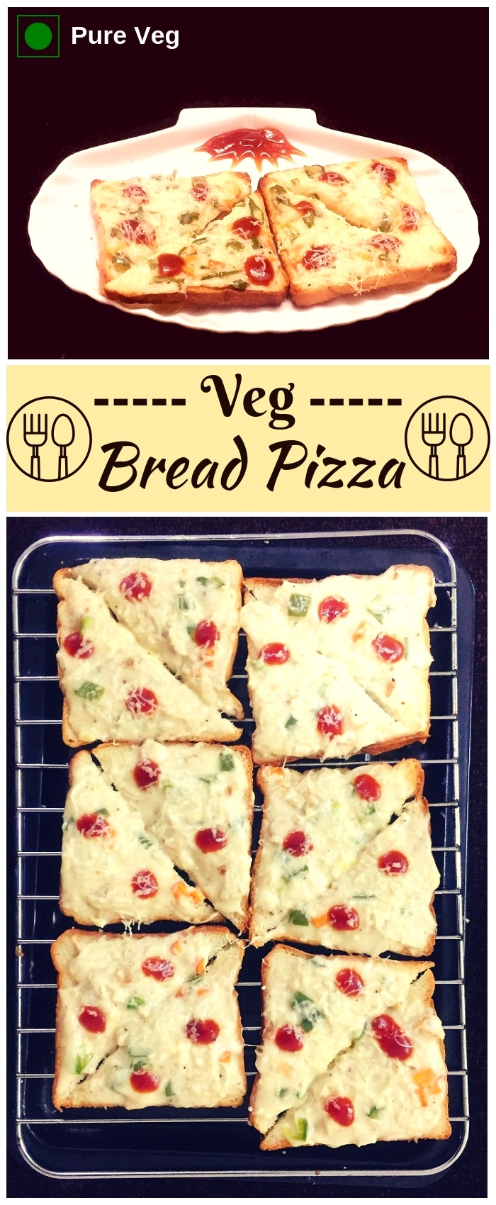 Veg Bread Pizza