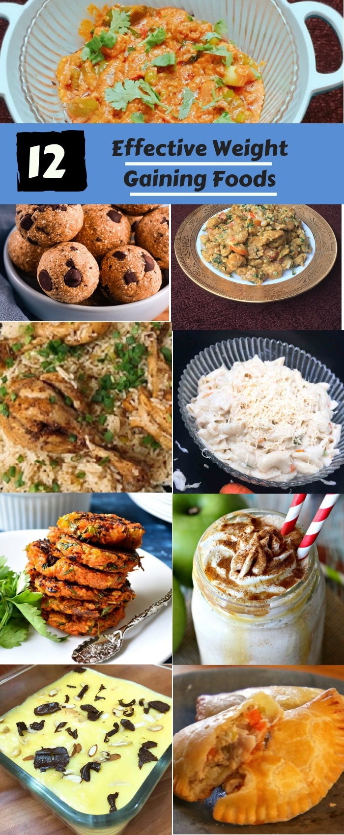 12 Effective Weight Gaining Foods For Skinny People - Tasted Recipes