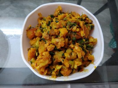 gobi methi sabji