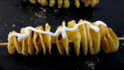 Easy Spiral Potato Recipe