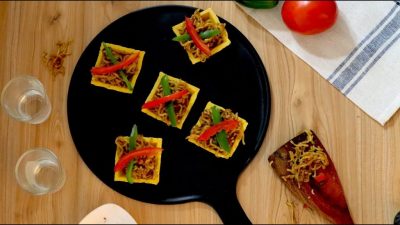 Maggi Canapes Chaat Recipe