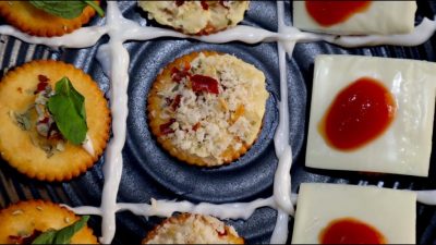 Monaco Biscuit Canapes Without Fire