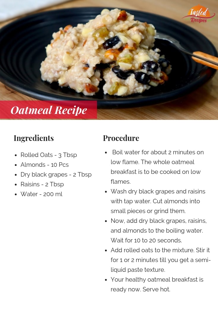 oatmeal recipe