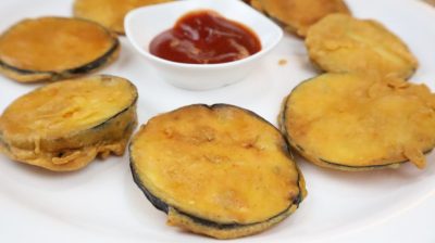 brinjal fritters