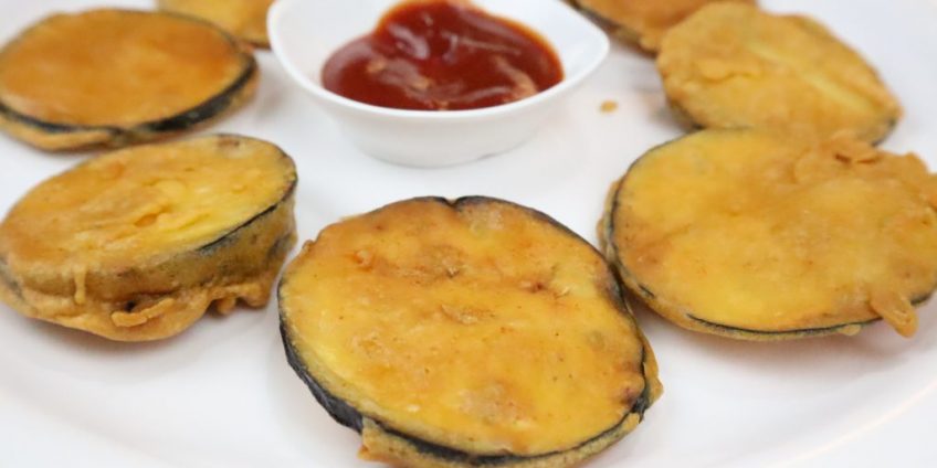 brinjal fritters