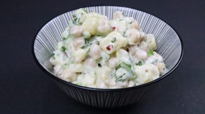 potato chickpea salad