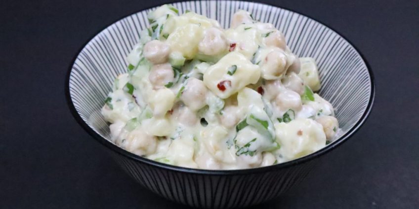 potato chickpea salad
