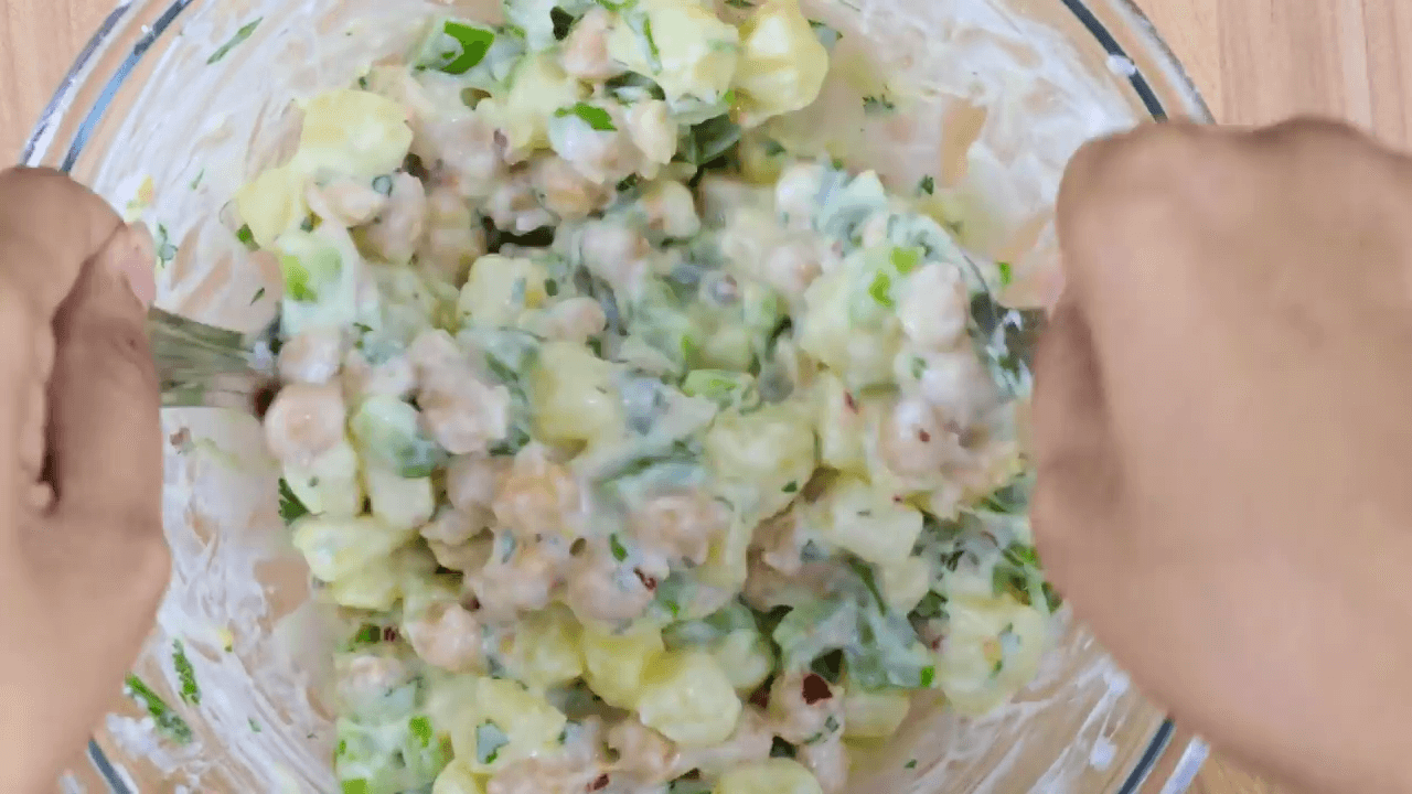 Potato Chickpea Salad step-2