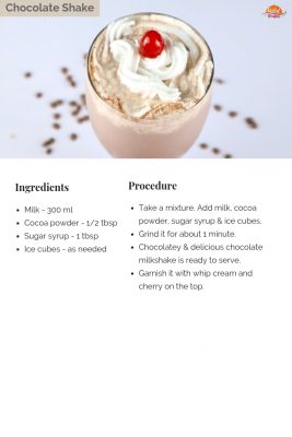 How to Make Chocolate Milkshake - Tasted Recipes