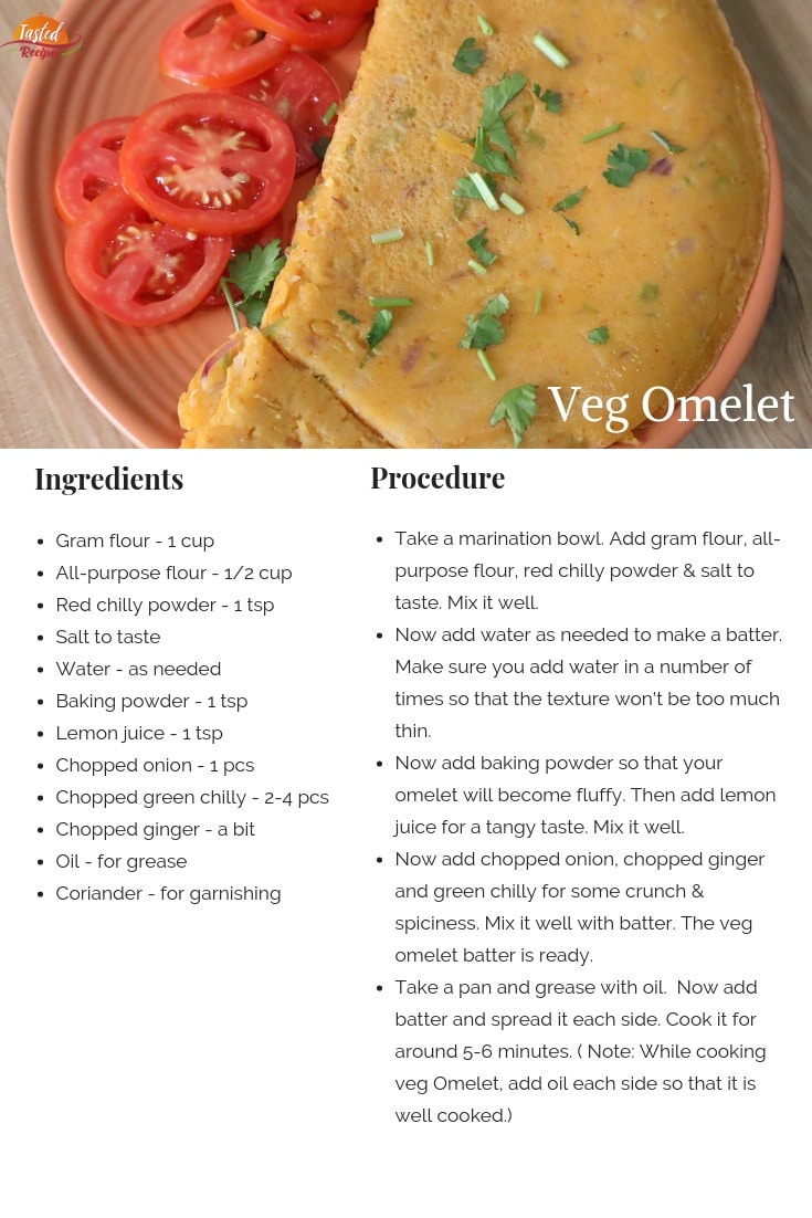 veg omelet
