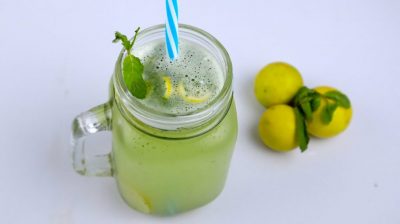 lemon mint juice