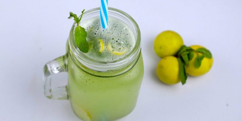 lemon mint juice