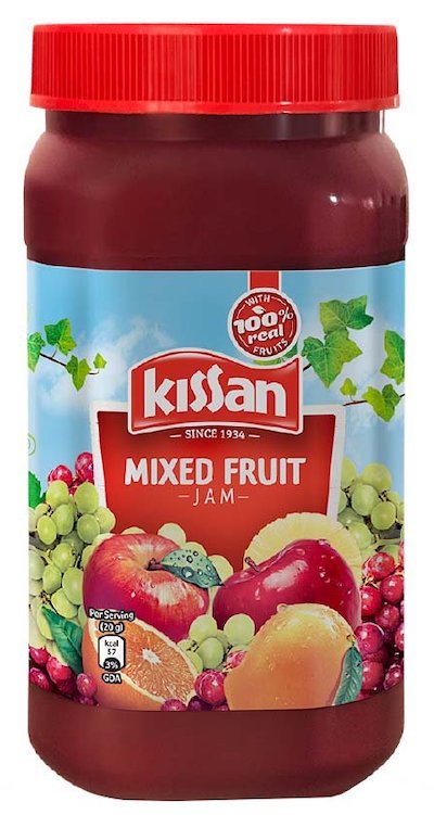 kissan mixed fruit jam