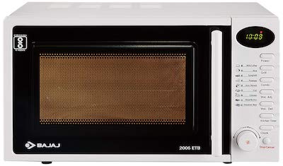 bajaj grill microwave oven