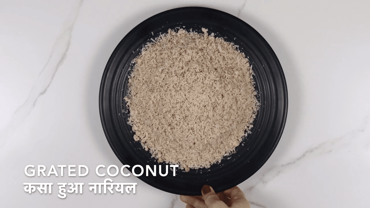 Coconut Laddu step-1