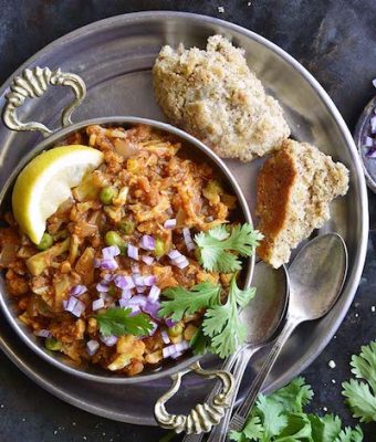 cauliflower pav bhaji