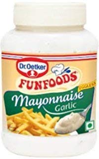 funfoods dr oetker garlic veg mayonnaise