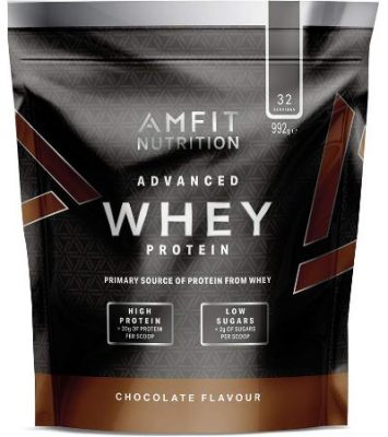 amazon brand amfit nutrition advanced whey protein powder