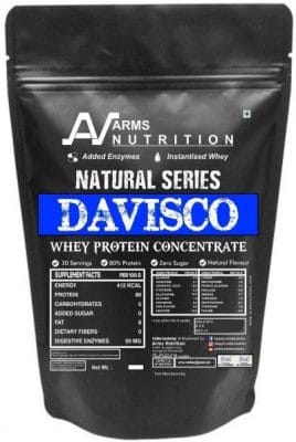 arms nutrition natural series davisco whey protein