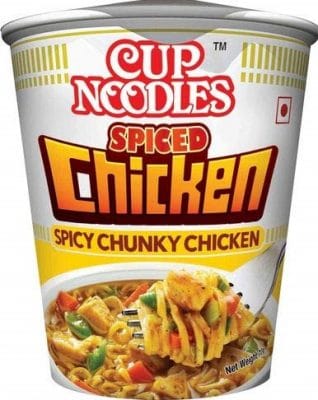 cup noodles spiced chicken