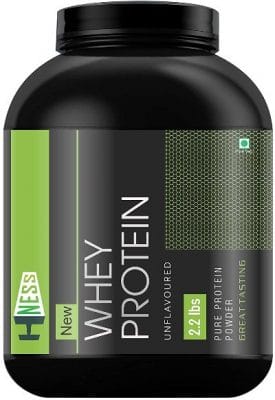 hness whey protein supplement powder