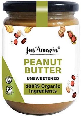jus amazin organic peanut butter