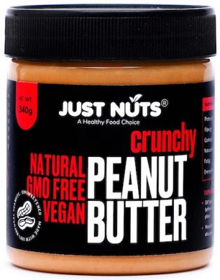 just nuts all natural crunchy peanut butter