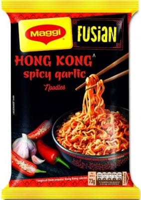 maggi fusian hong kong spicy garlic noodles