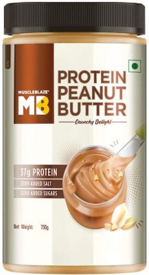 muscleblaze high protein natural peanut butter