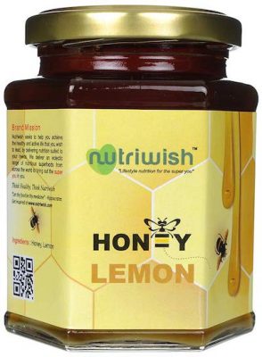 nutriwish honey with lemon