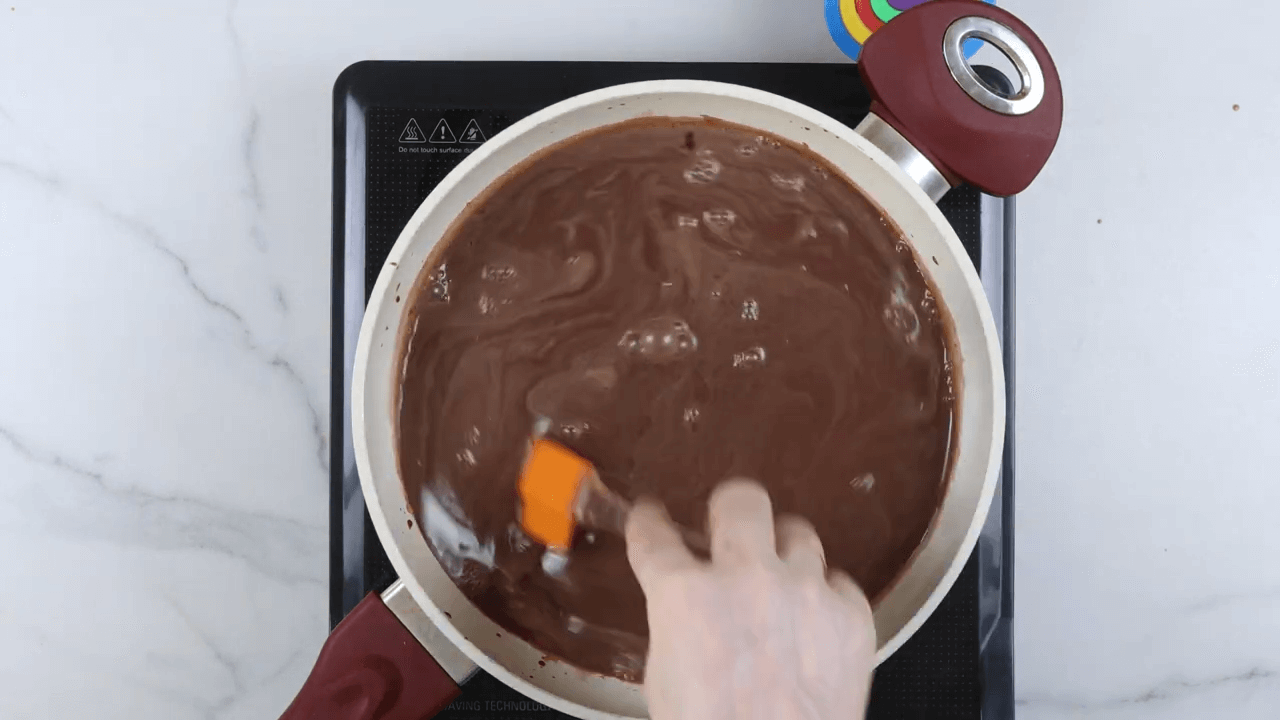 Eggless Chocolate Pudding step-5