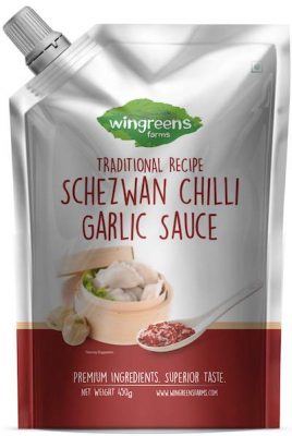wingreens farms schezwan chili garlic sauce