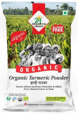 24 mantra organic turmeric powder