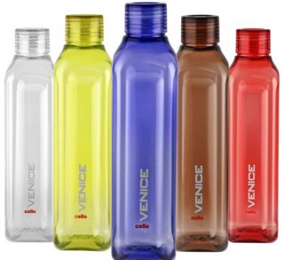 cello venice exclusive edition plastic water bottle