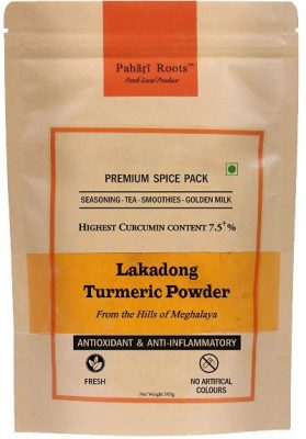 pahari roots lakadong turmeric powder