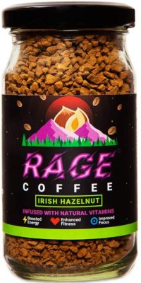 rage coffee irish hazelnut instant
