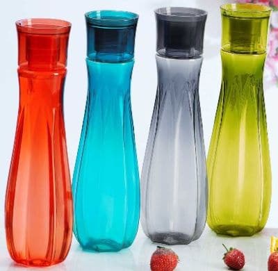 steelo flore plastic water bottle