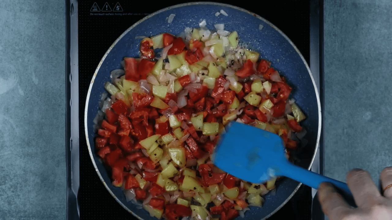 Afghani Omelette step-2