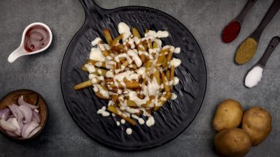 French Fries White Sauce