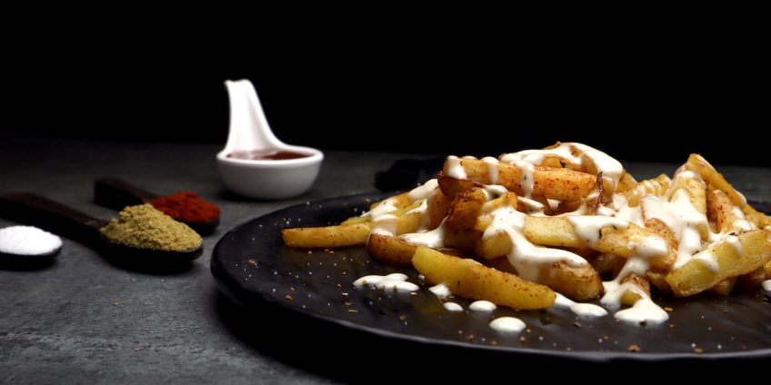 French Fries White Sauce
