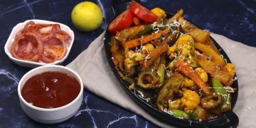 Mix Veg Tawa Sabzi | Vegetable Tava Fry