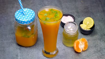 Virgin Orange Mojito